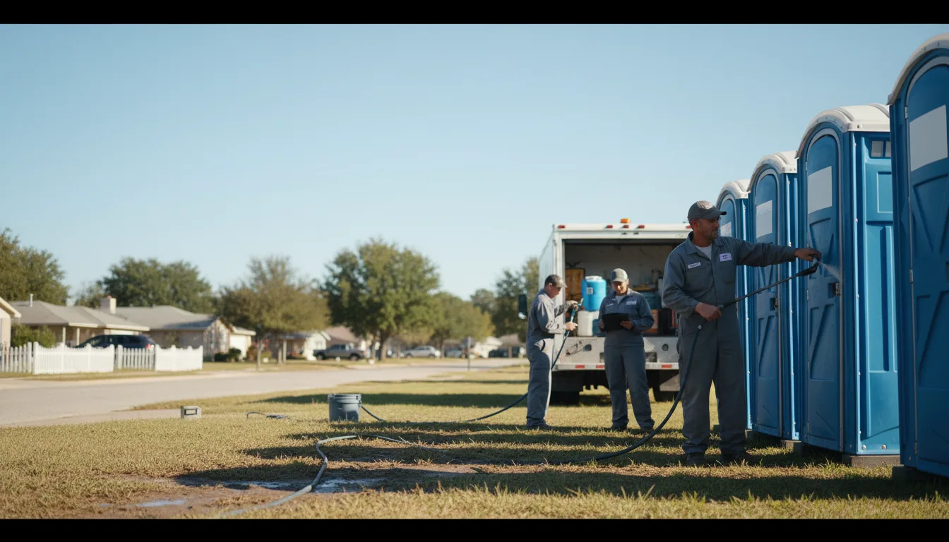 Long-Term Portable Toilet Rental in Shickley, NE near me